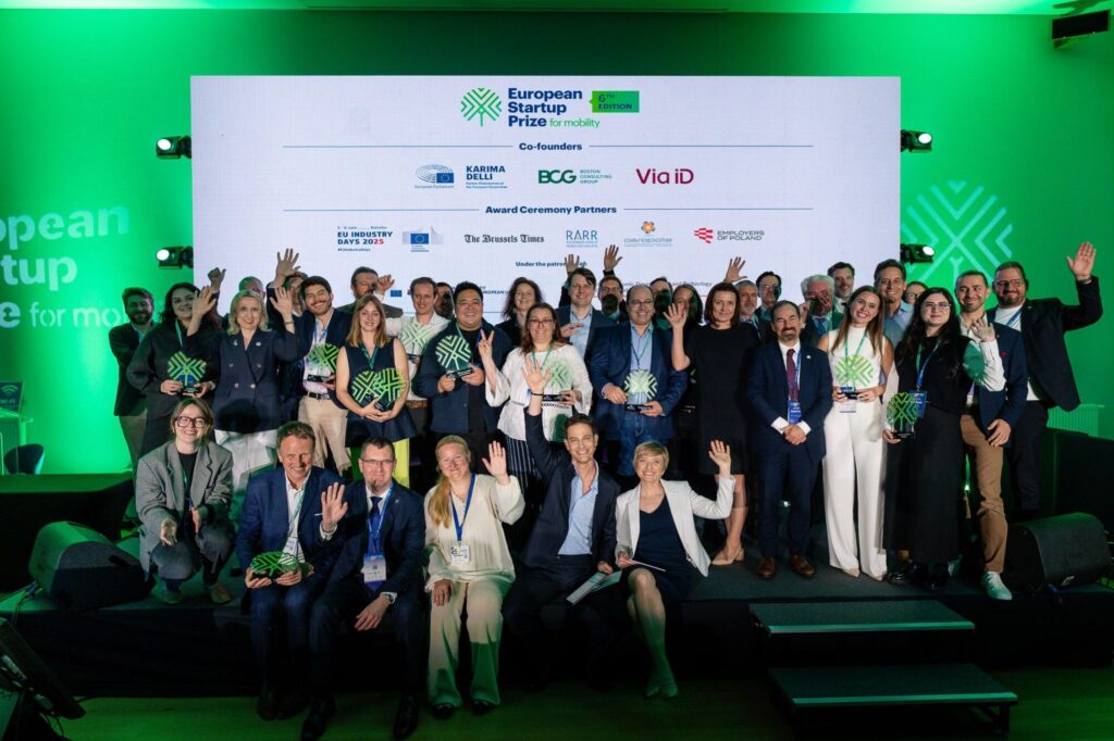 European Startup Prize for Mobility Award Ceremony 5 june 6th edition EUSP
