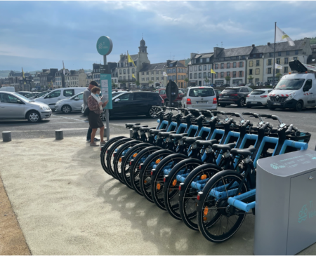 Innovation dans les stations de vélos en libre-service