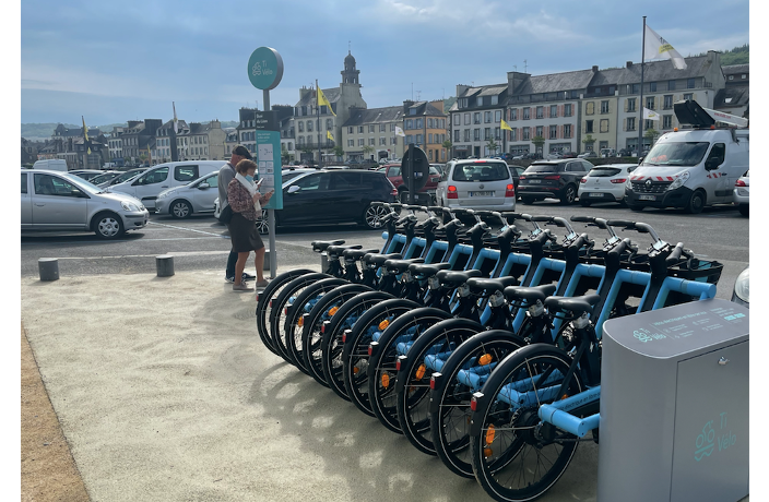 Innovation in bicycle sharing stations