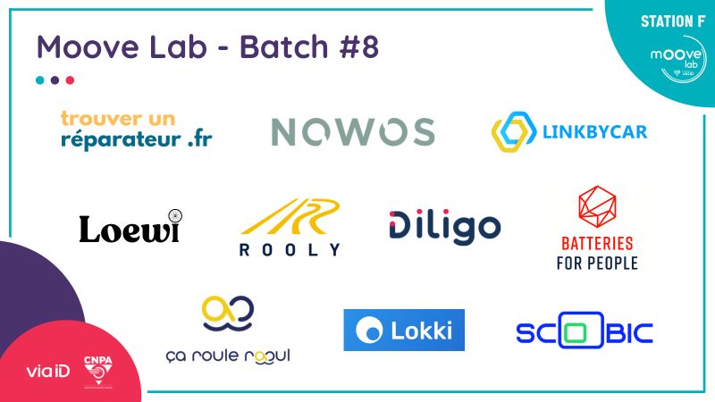 Moove Lab : an 8th batch for the accelerator program dedicated to mobility startups 1
