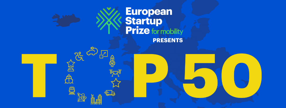 European Startup Prize for mobility: discover the TOP50 of the 4th edition!