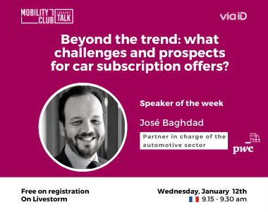 January Talk #1 : car subscription offers by José Baghdad