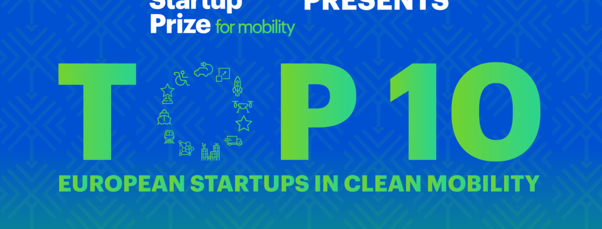 Discover the TOP10 of the 4th edition of the European Startup Prize for mobility!