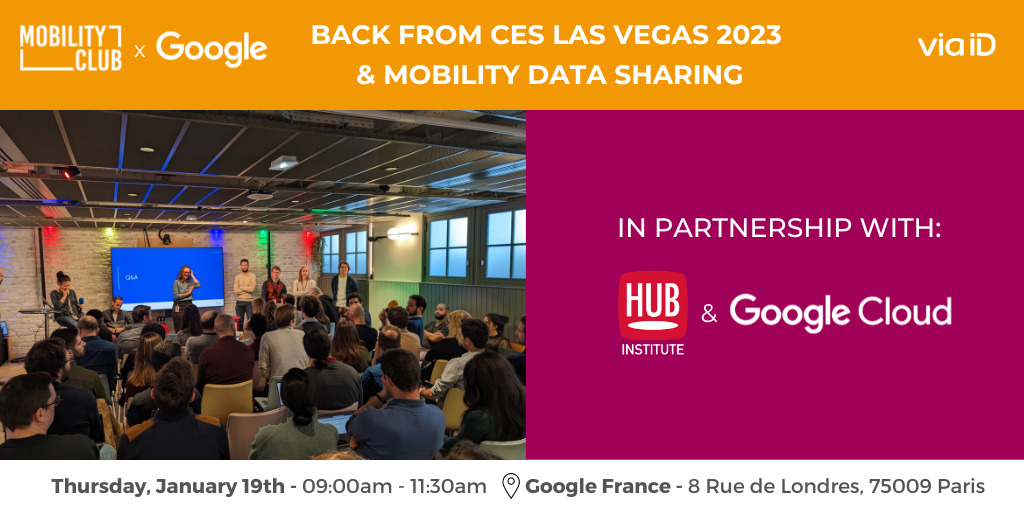 BACK FROM CES LAS VEGAS 2023 & Mobility Data Sharing