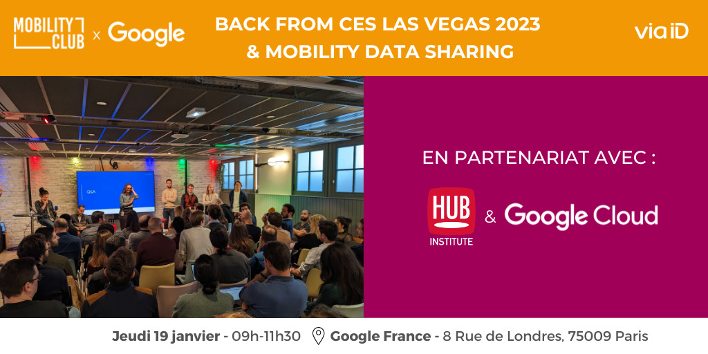 BACK FROM CES LAS VEGAS 2023 & Mobility Data Sharing FR