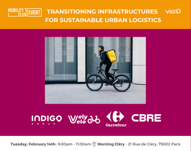 Transitioning infrastructures for sustainable urban logistics