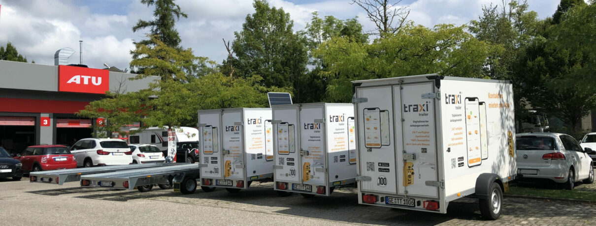 Via ID réalise un nouvel investissement en Allemagne avec traxi, leader européen de la location de remorques en libre service. 
