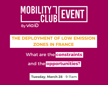 the deployment of Low emission zones in France