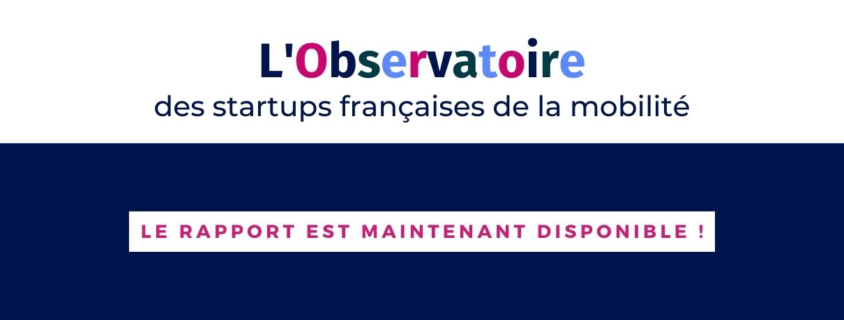 L'Observatoire des startups françaises de la mobilité